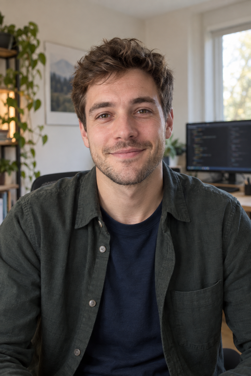 Illustrative portrait for the hiring journey